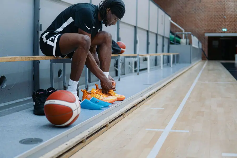 Shape Regime — On the bench, after the session